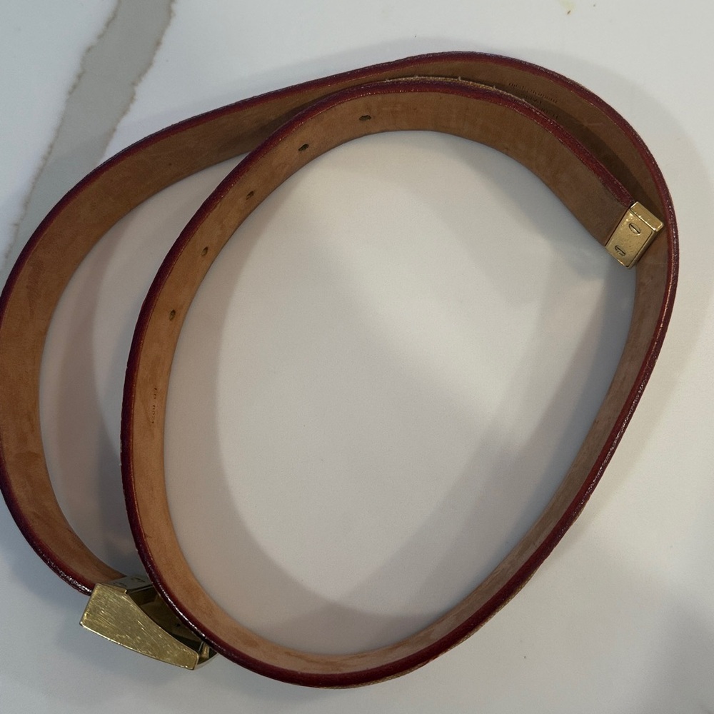 Louis Vuitton white multicolored belt - Picture 3 of 8